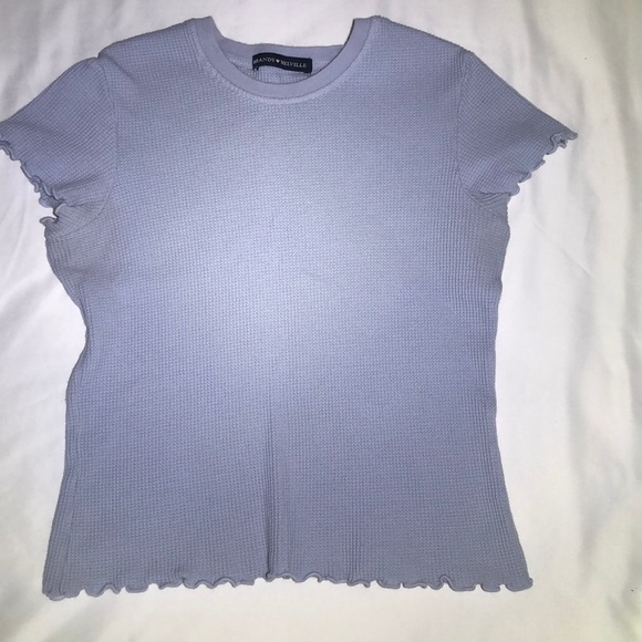 Rare Baby Blue crop top, Brandy Melville - Picture 1 of 5